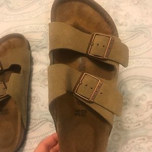 Suede Birkenstock’s